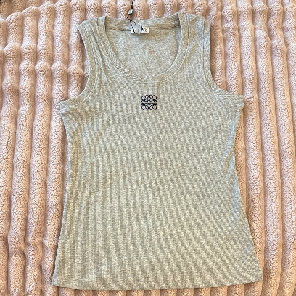 Loewe Gray Sleeveless Top